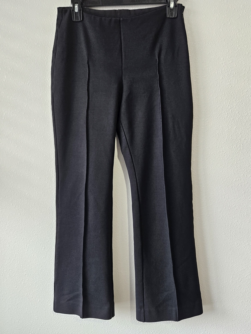 Everlane Black Women's Flare/Straight Trousers, Size Medium